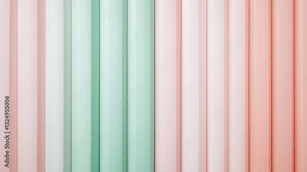 a set of colorful straws arranged vertically, creating an appealing visual a set of colorful straws arranged vertically, creating an appealing visual