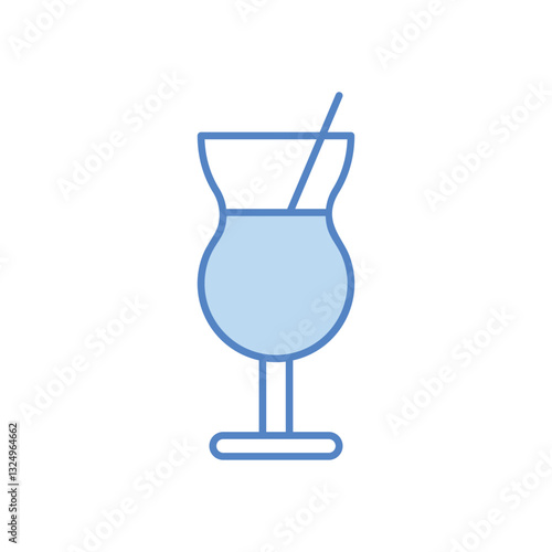 Pi�a Colada vector icon