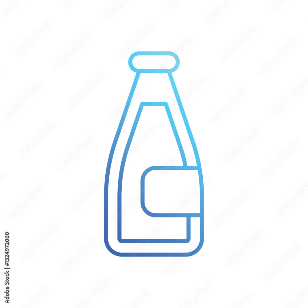 Sparkling Water vector icon