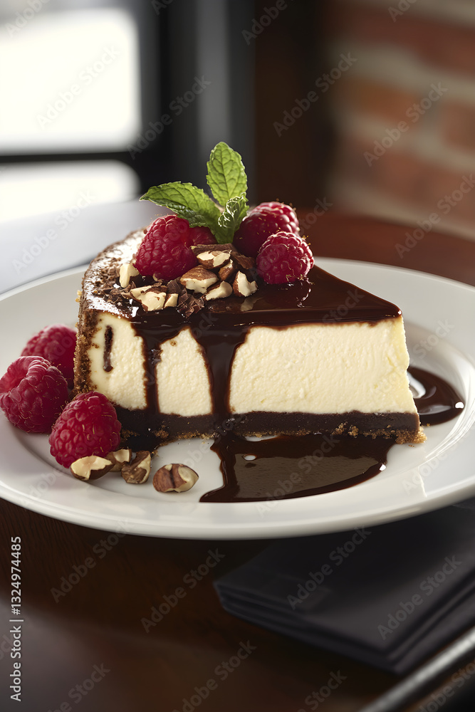 Luxurious Cheesecake Extravaganza: A Harmonious Blend of Creamy, Tangy, Sweet, and Crunchy Flavors Luxurious Cheesecake Extravaganza: A Harmonious Blend of Creamy, Tangy, Sweet, and Crunchy Flavors