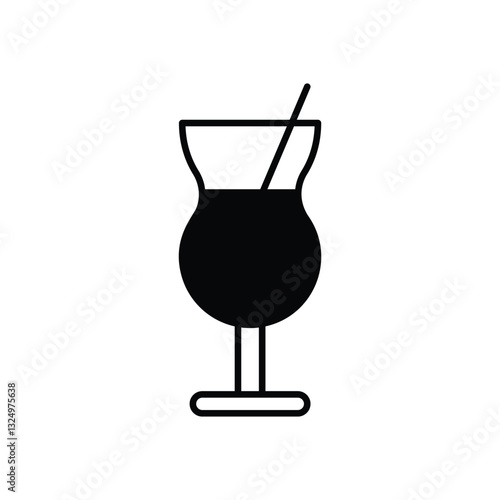 Pi�a Colada vector icon