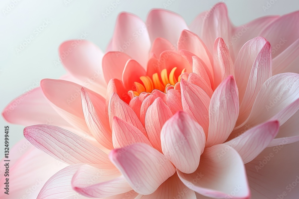 Elegant pink lotus flower with dew drops captured in soft focus during early morning light in a serene natural setting Elegant pink lotus flower with dew drops captured in soft focus during early morning light in a serene natural setting