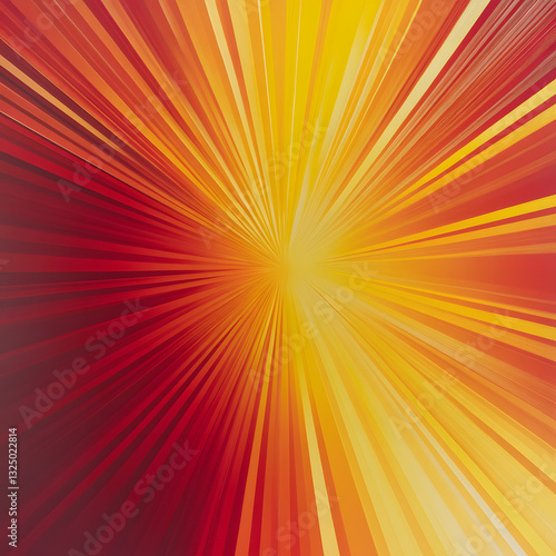 Abstract swirling flames with intense orange and red hues, radiating bright energy