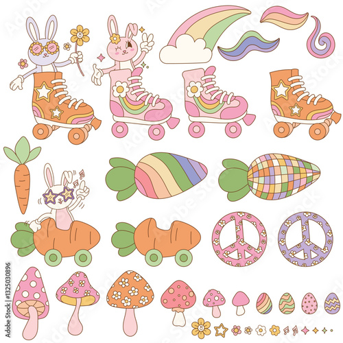 groovy_disco_bunnies_elements