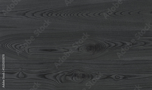 Foto Fondo de madera rústica negra con vetas naturales y acabado refinado, fotografía profesional en estudio