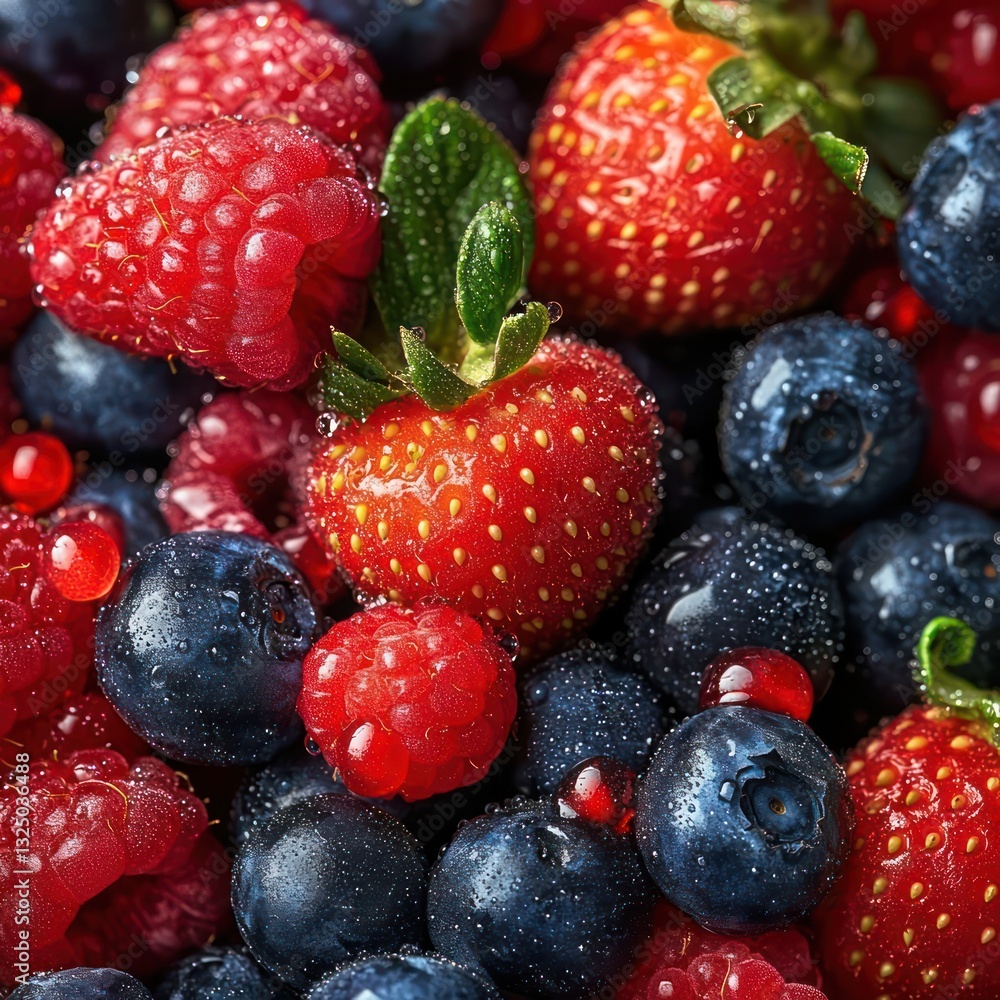 Obraz premium fresh berries 