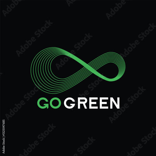 go green energy logo inspiration