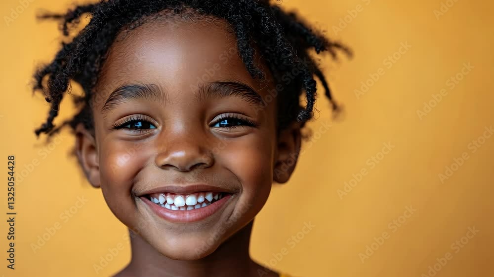 Joyful Portrait of a Smiling Child Joyful Portrait of a Smiling Child