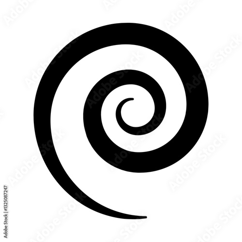 Spiral, swirl, vortex icon