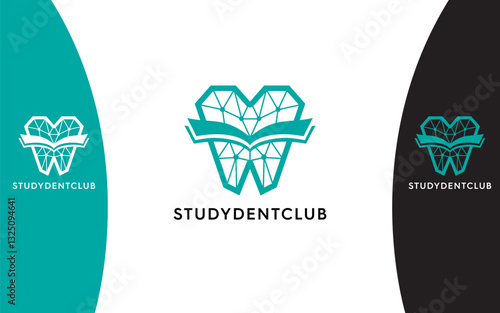 Study Club Dental modern logo