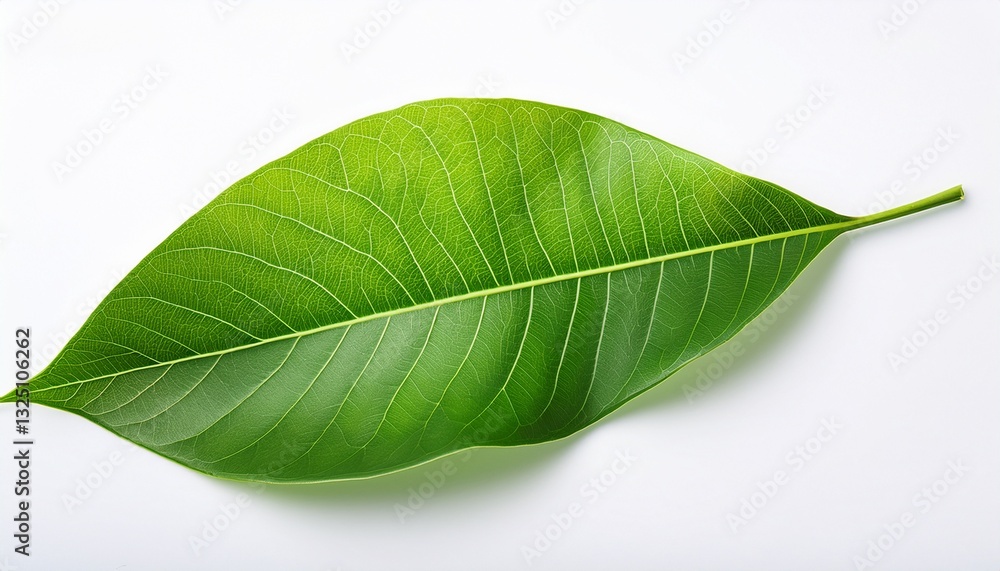 Obraz premium leaves leafy greens isolated