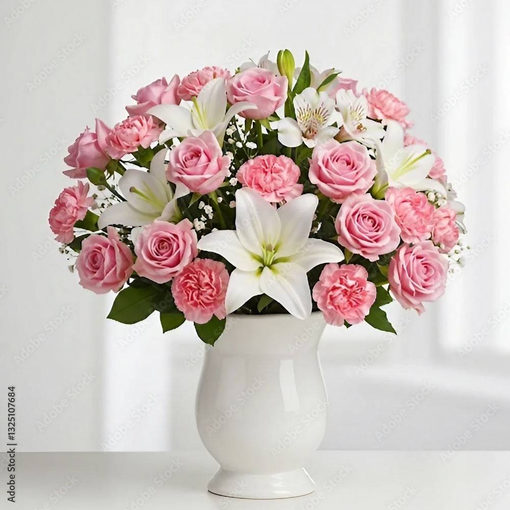 bouquet of roses in a vase bouquet of roses in a vase