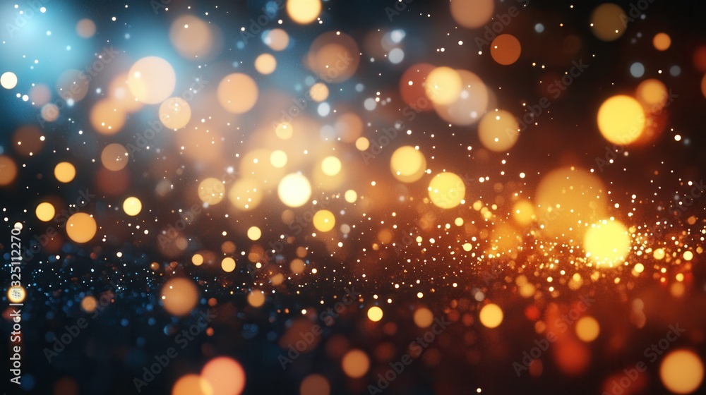 Radiating Patterns of Bright Colors in Exciting Light