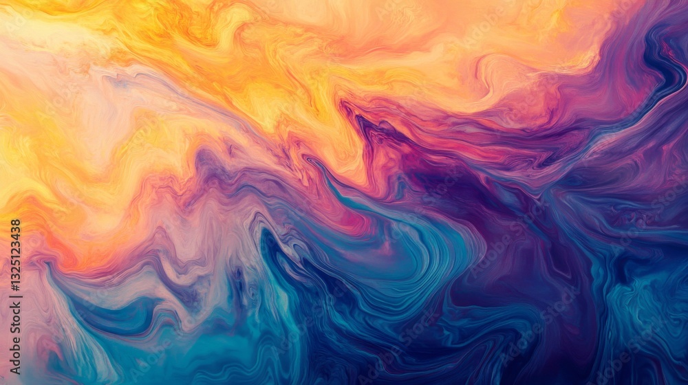 Abstract Fluid Paint Swirl Texture Background Abstract Fluid Paint Swirl Texture Background