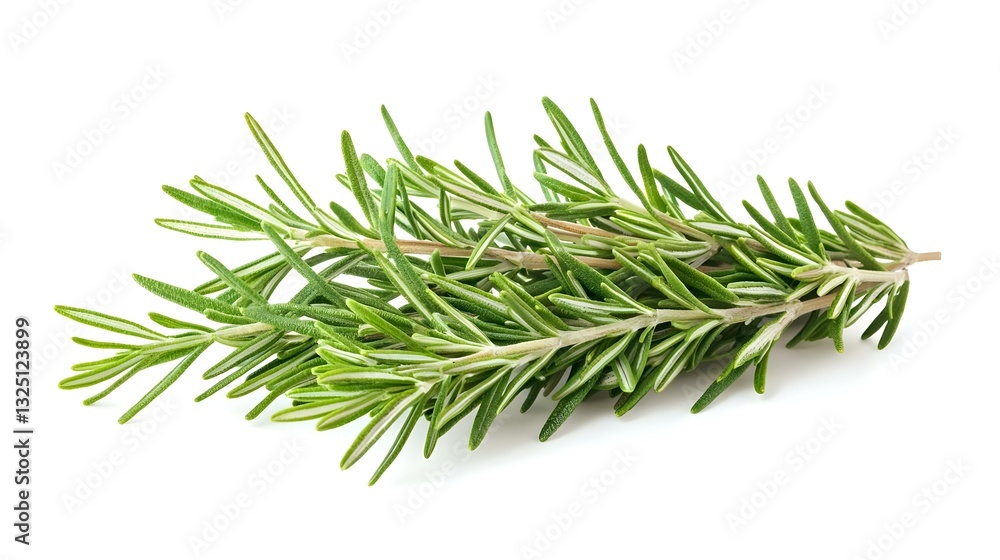 Fototapeta premium Fresh rosemary isolated on white background