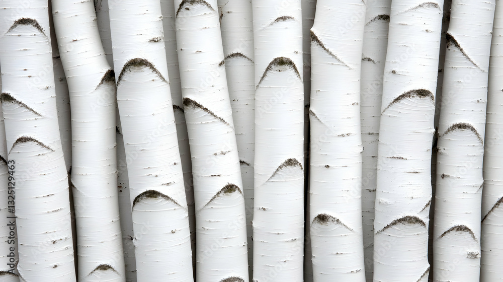 White Birch Tree Trunks Background Image White Birch Tree Trunks Background Image