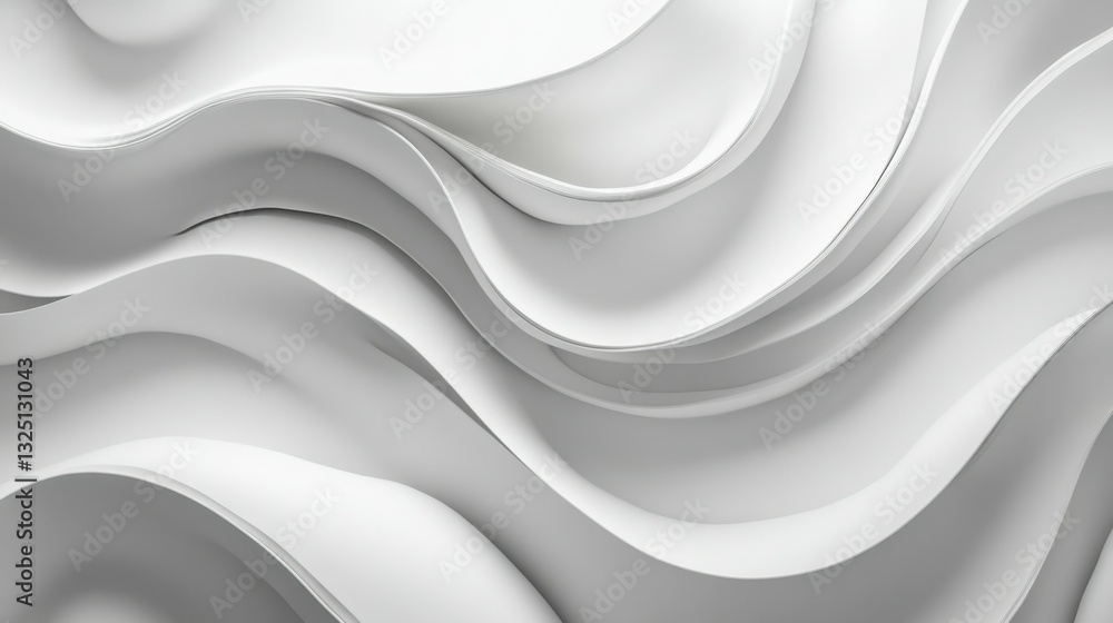 Obraz premium Abstract background with smooth shapes