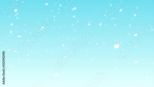 青春時代の桜吹雪な背景