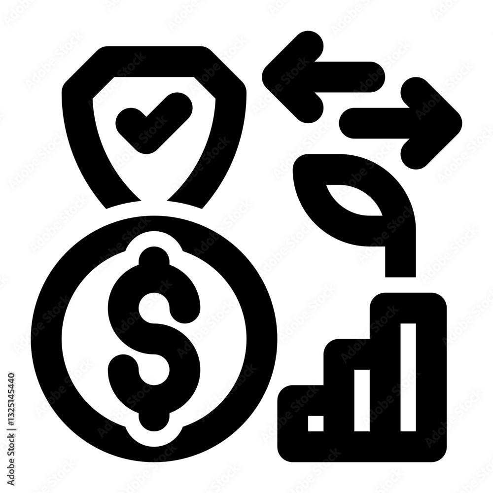 Financial Services, Finance, Investment Outline Icon
Financial Services, Finance, Investment Outline Icon