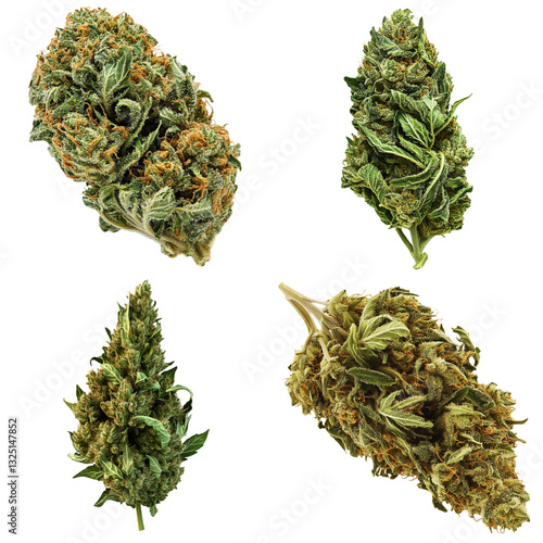 tasty weed bud flower, transparent background png