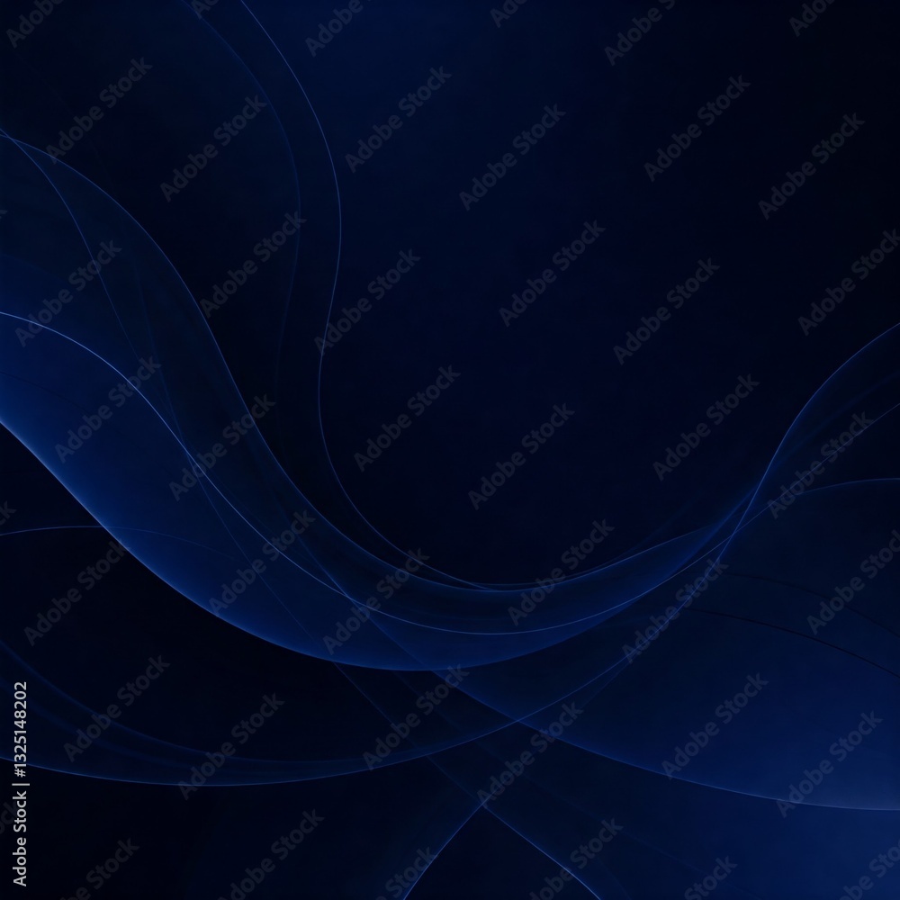 Naklejka premium Elegant Navy Blue Abstract Creative Background Design