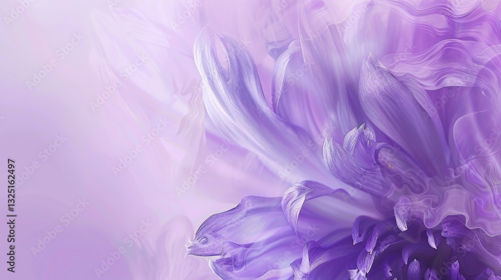 Close-up of a vibrant purple flower on a soft, blurred background. macro texture background. Close-up of a vibrant purple flower on a soft, blurred background. macro texture background.