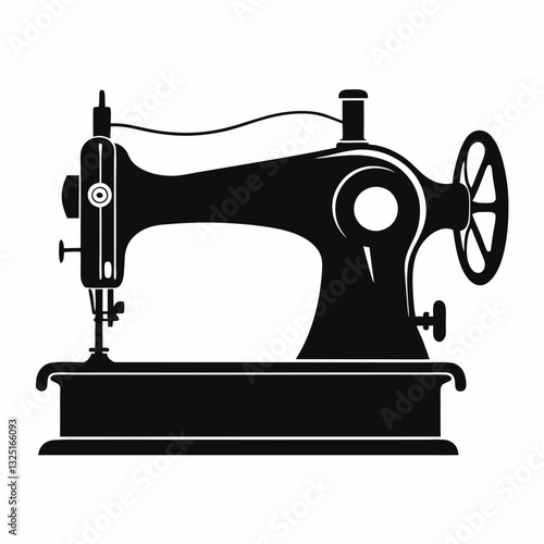 old sewing machine