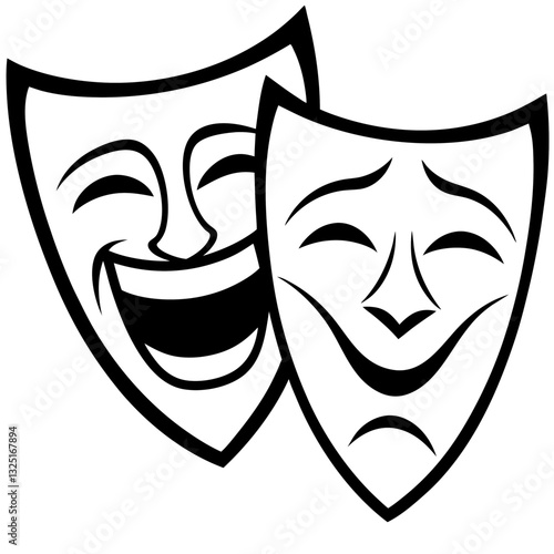 comedy and tragedy masks