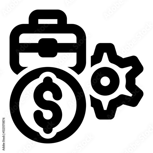 Business, Office Tools, Working Outline Icon
