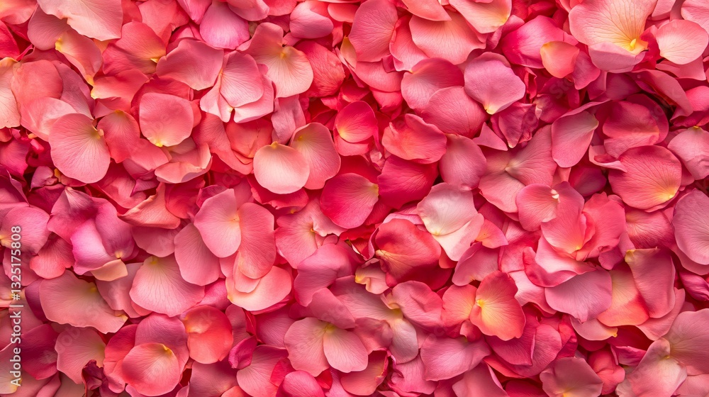 Fototapeta premium Elegant Pink Rose Petal Creative Layout for Design Projects and Artistic Creations