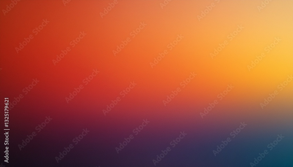Obraz premium abstract gradient background with vibrant warm colors aura cover minimalistics noisy wallpaper