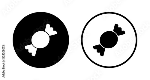 Candy icon logo design. candy sign and symbol.