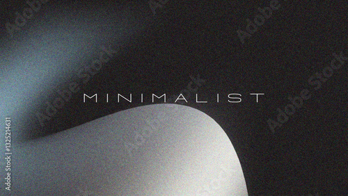 Grainy texture background abstract vibrant color wave shape black backdrop noisy wide banner header design