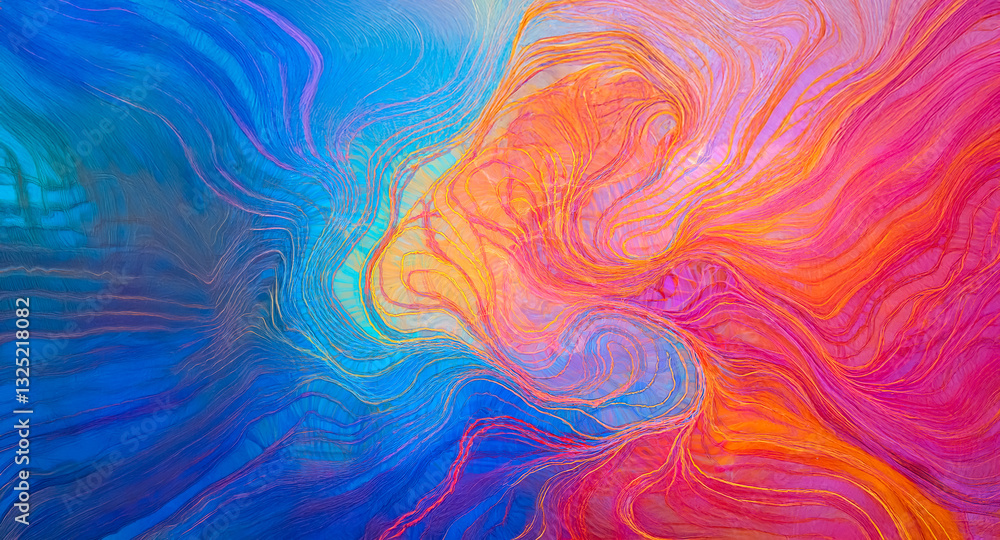 Vibrant colors blend and swirl in a fluid motion, creating an abstract design with shades of blue, orange, yellow, pink, and red. Dynamic and artistic, it evokes a sense of flow and energy. Vibrant colors blend and swirl in a fluid motion, creating an abstract design with shades of blue, orange, yellow, pink, and red. Dynamic and artistic, it evokes a sense of flow and energy.