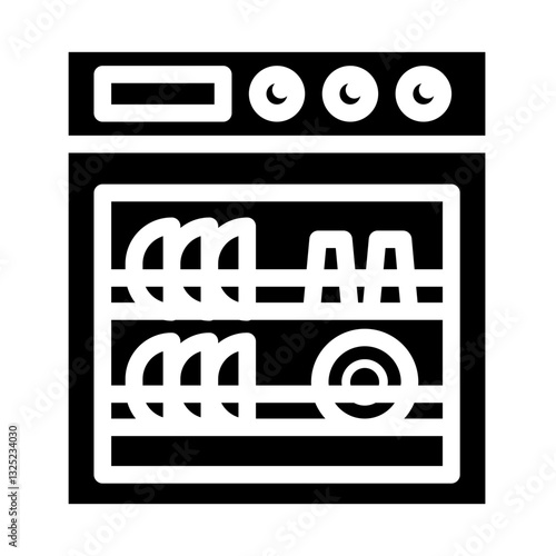 dishwasher Solid icon