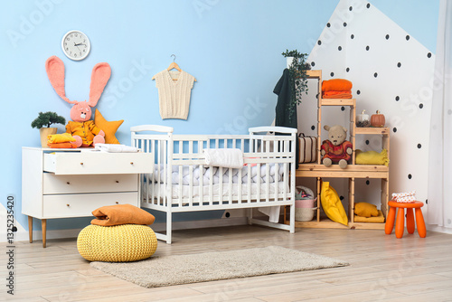 Stylish interior of childre...