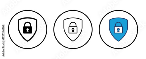Security icon vector. protection icon. privacy. vpn