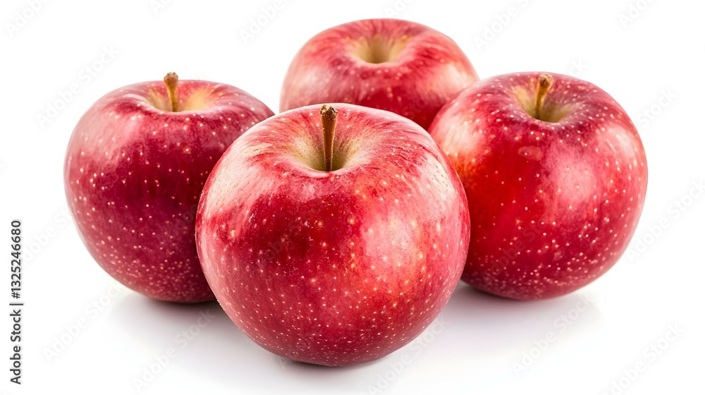 Red ripe apples Jonagold isolated on white Red ripe apples Jonagold isolated on white