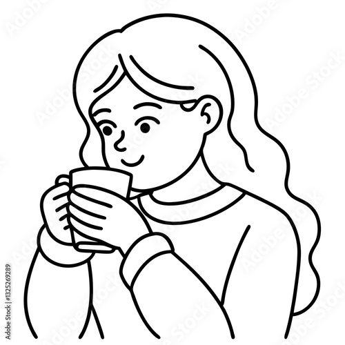 little boy drinking milk