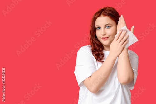 Beautiful young happy woman...