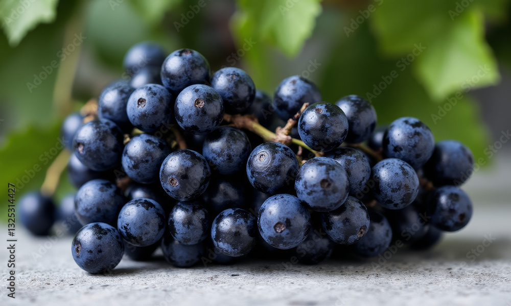 Fototapeta premium Black Grapes