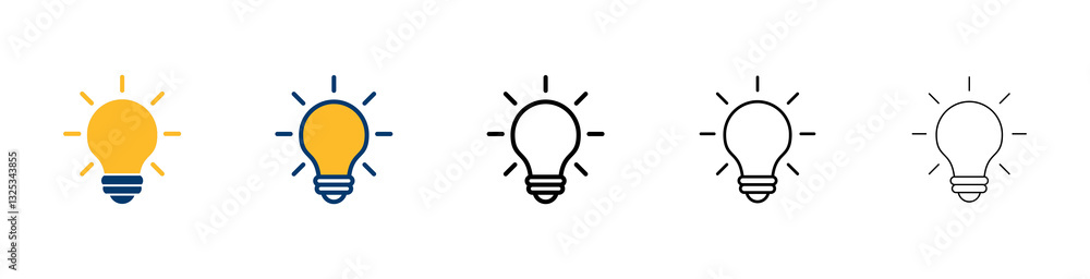 Lamp icon vector isolated on white background. Light bulb icon vector. Idea vector icon Lamp icon vector isolated on white background. Light bulb icon vector. Idea vector icon