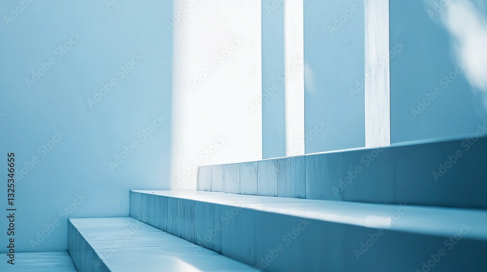 Fototapeta premium Abstract business concept symbolizing simplicity and clarity in modern strategy，business concept