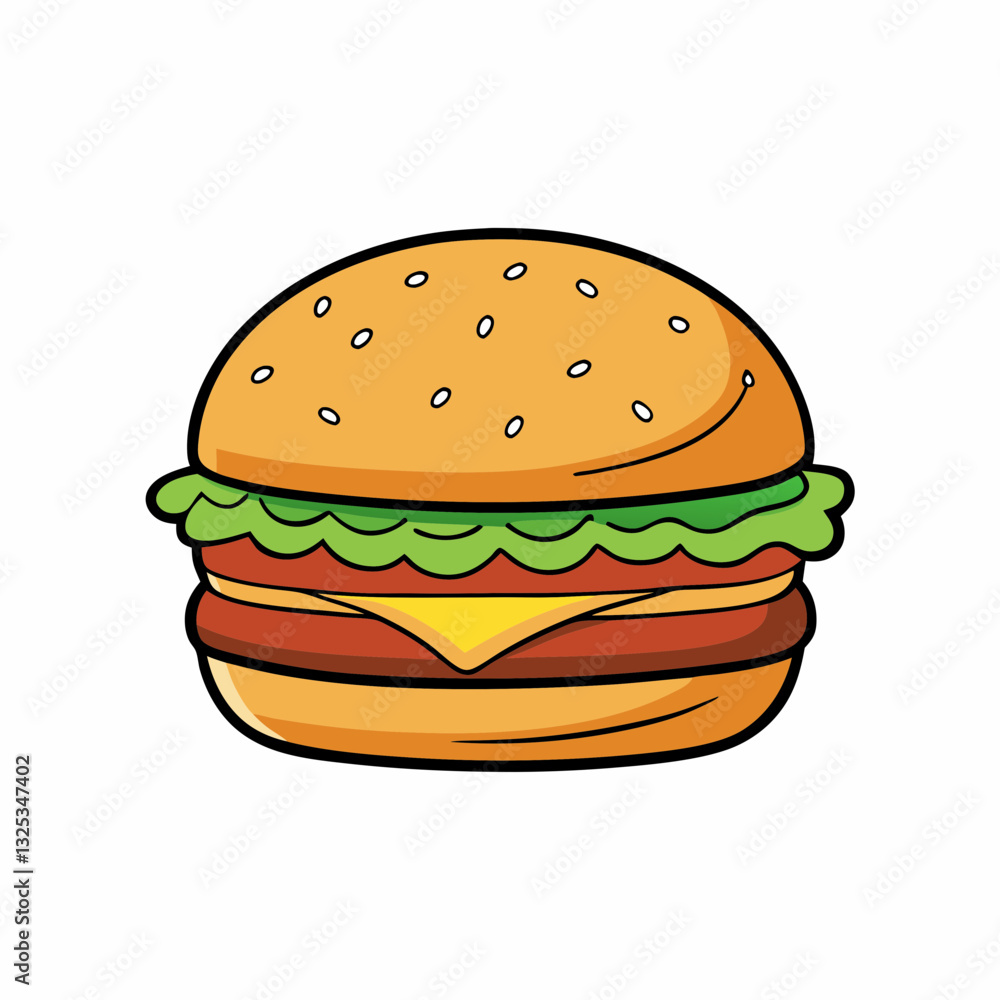 burger isolated on white burger isolated on white