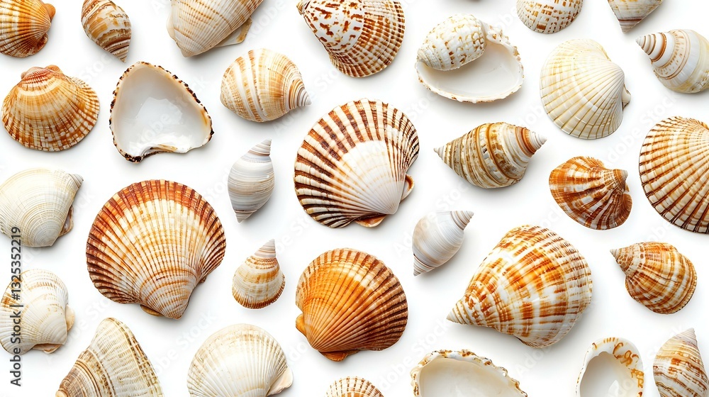 shell surface texture pattern isolated white shell surface texture pattern isolated white