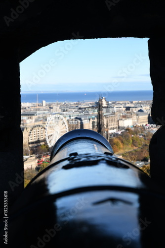 Canon over Edinburgh