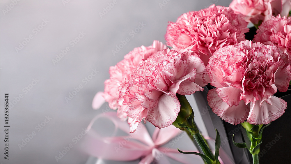 ピンクのカーネーション