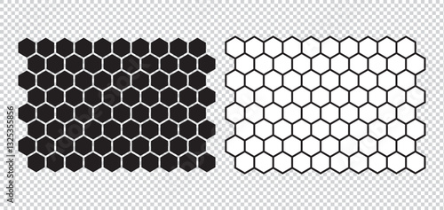 Honeycomb Seamless Pattern bee Honey Hexagon