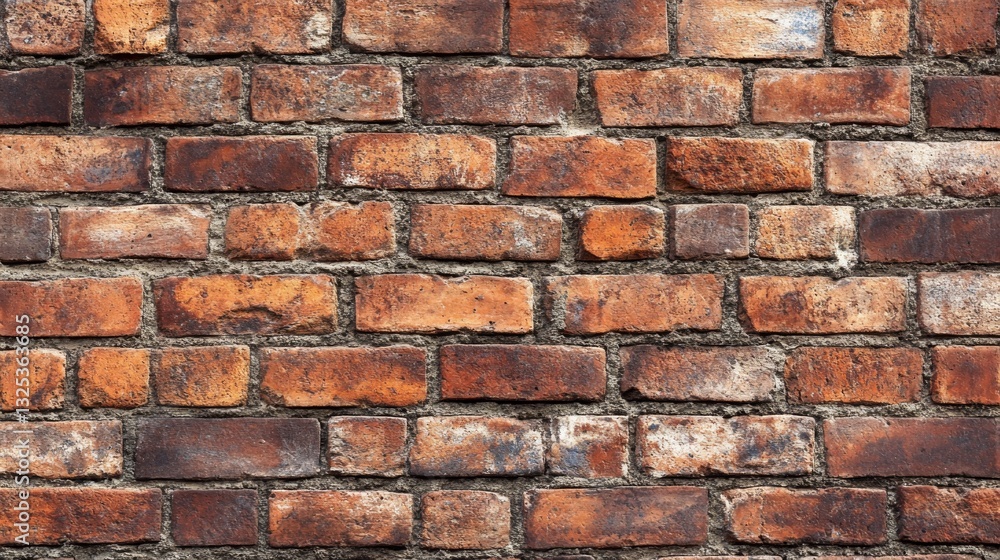 Rustic red brick wall texture for architectural and interior design Rustic red brick wall texture for architectural and interior design