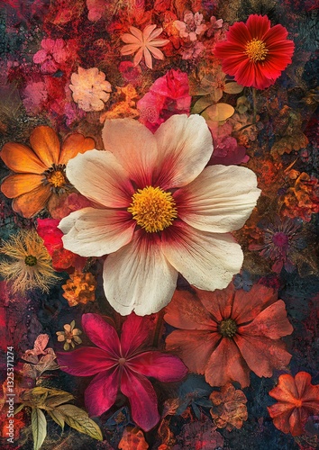 Beautiful Cosmos Flower in Full Bloom - Capturing the Vibrant Beauty of Nature